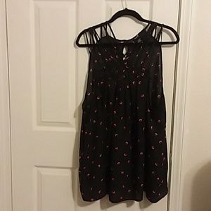 Torrid strappy neck tank top